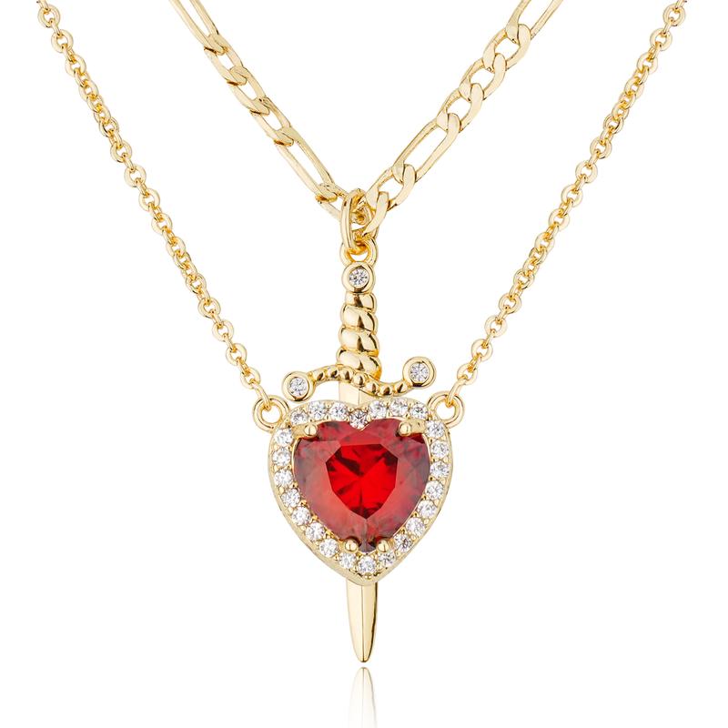 COLLAR ESPADA & CORAZON